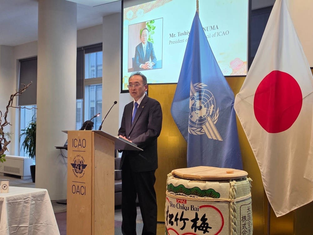 President Onuma's speech